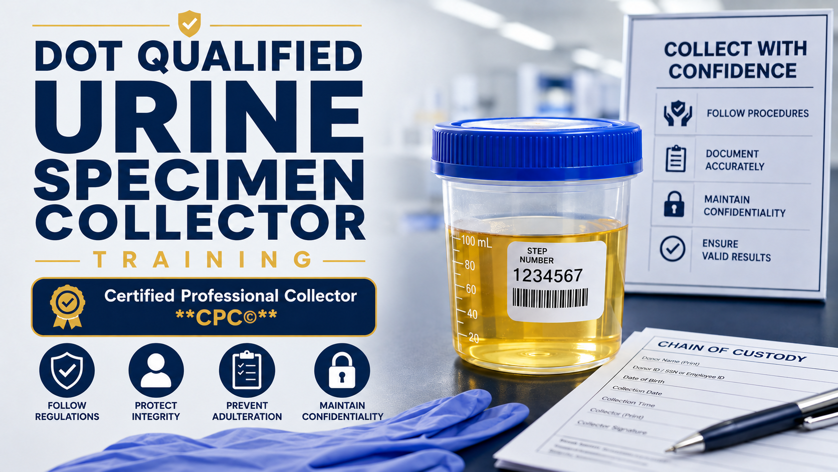 Certified Professional Collector CPC® DOT Qualified Training & Mocks