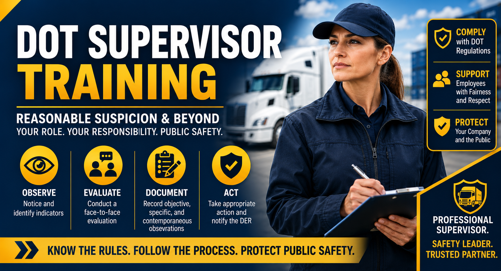 Reasonable Suspicion/Cause Training for Supervisors