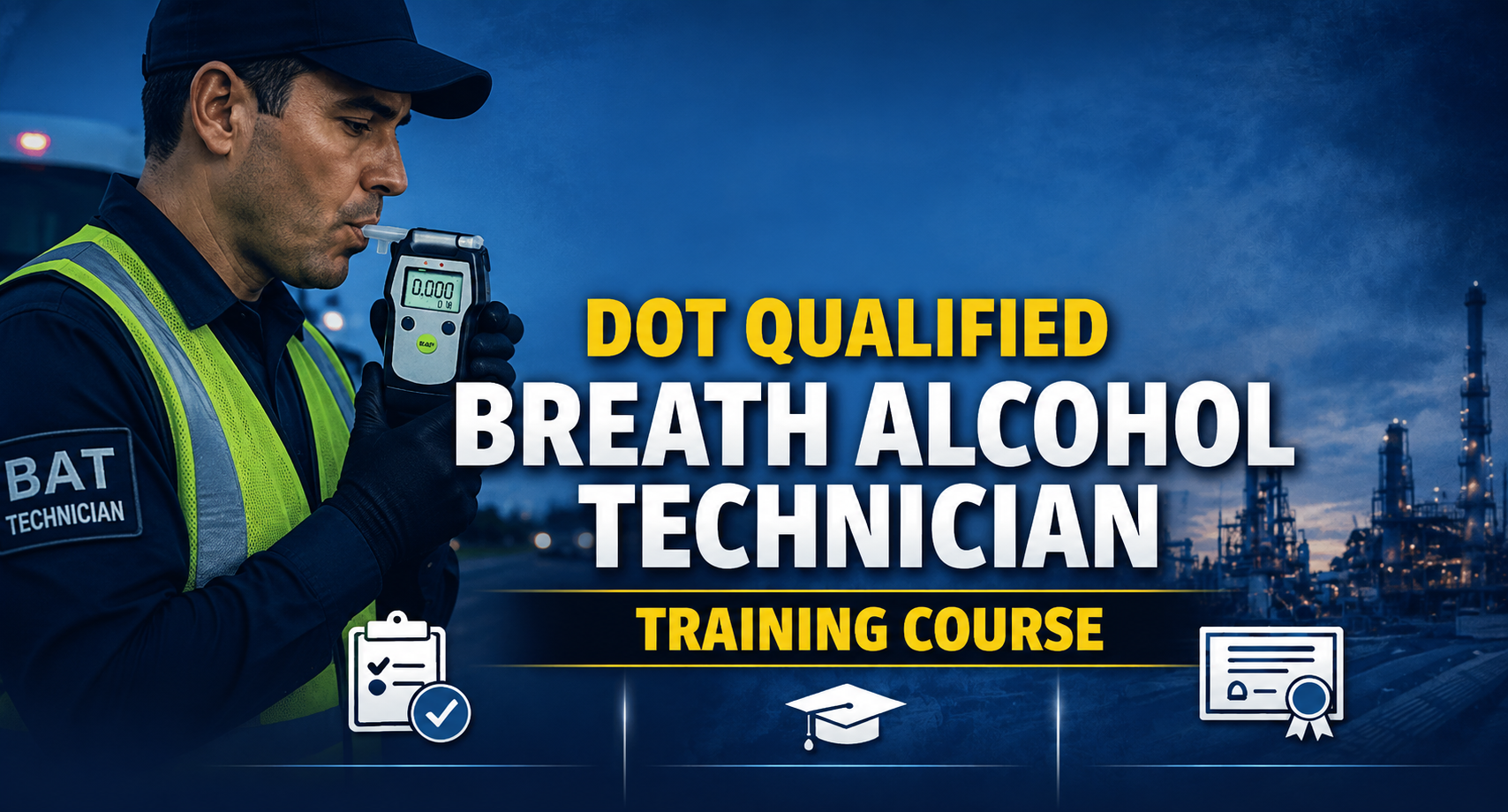 Breath Alcohol Technician (BAT) Training: DOT Qualified